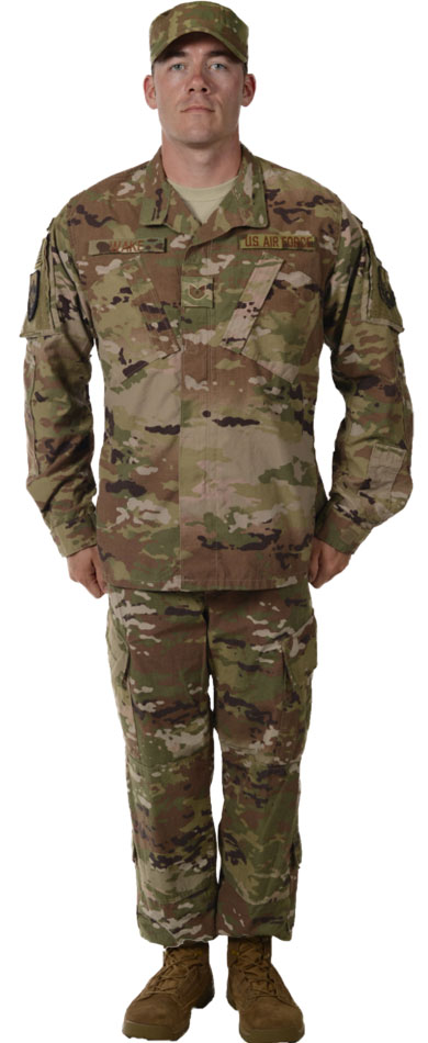 Army OCP Uniform Front View